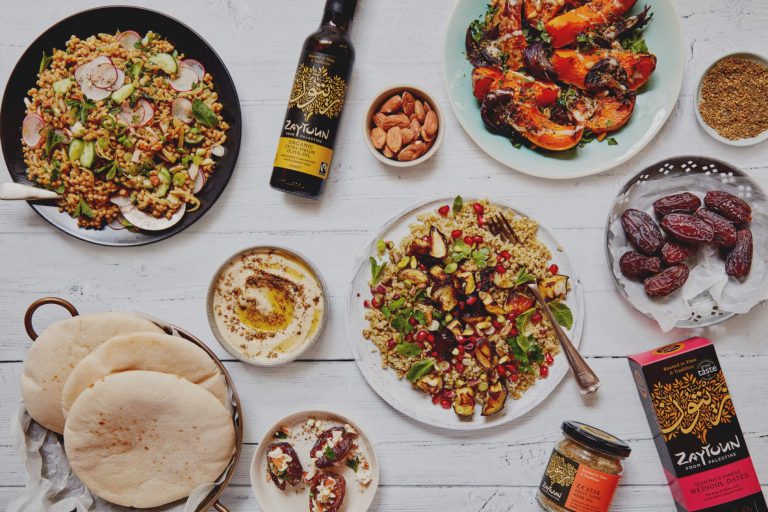 Medjool dates and Olive Oil from Palestine UK