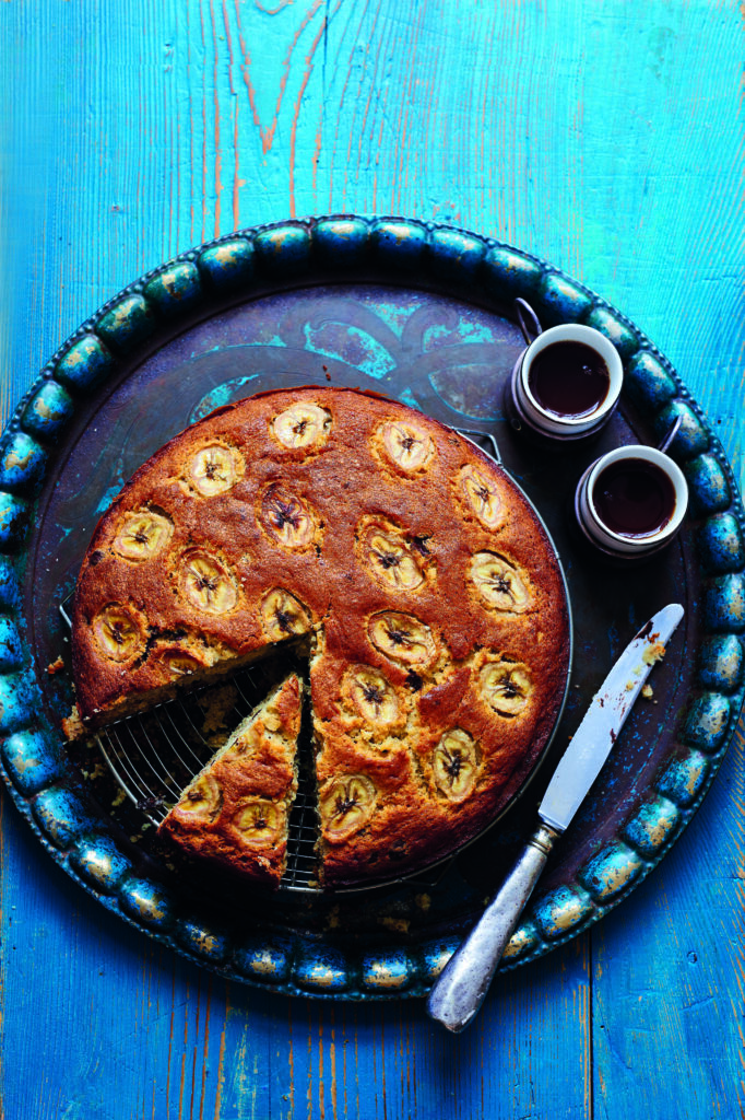 Banana and medjoul date cake Zaytoun