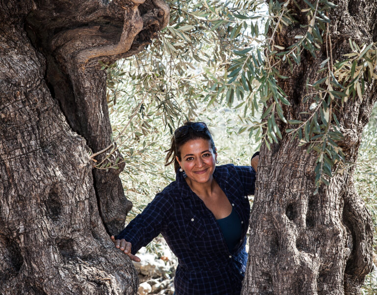 Manal Ramadan White in the West Bank